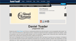 Desktop Screenshot of danieltoader.com